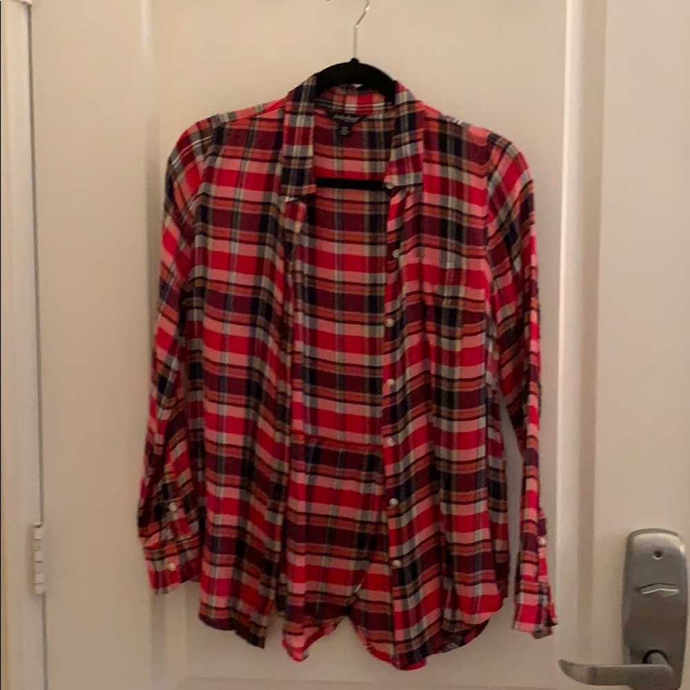 Like new lucky brand button up. Size xs